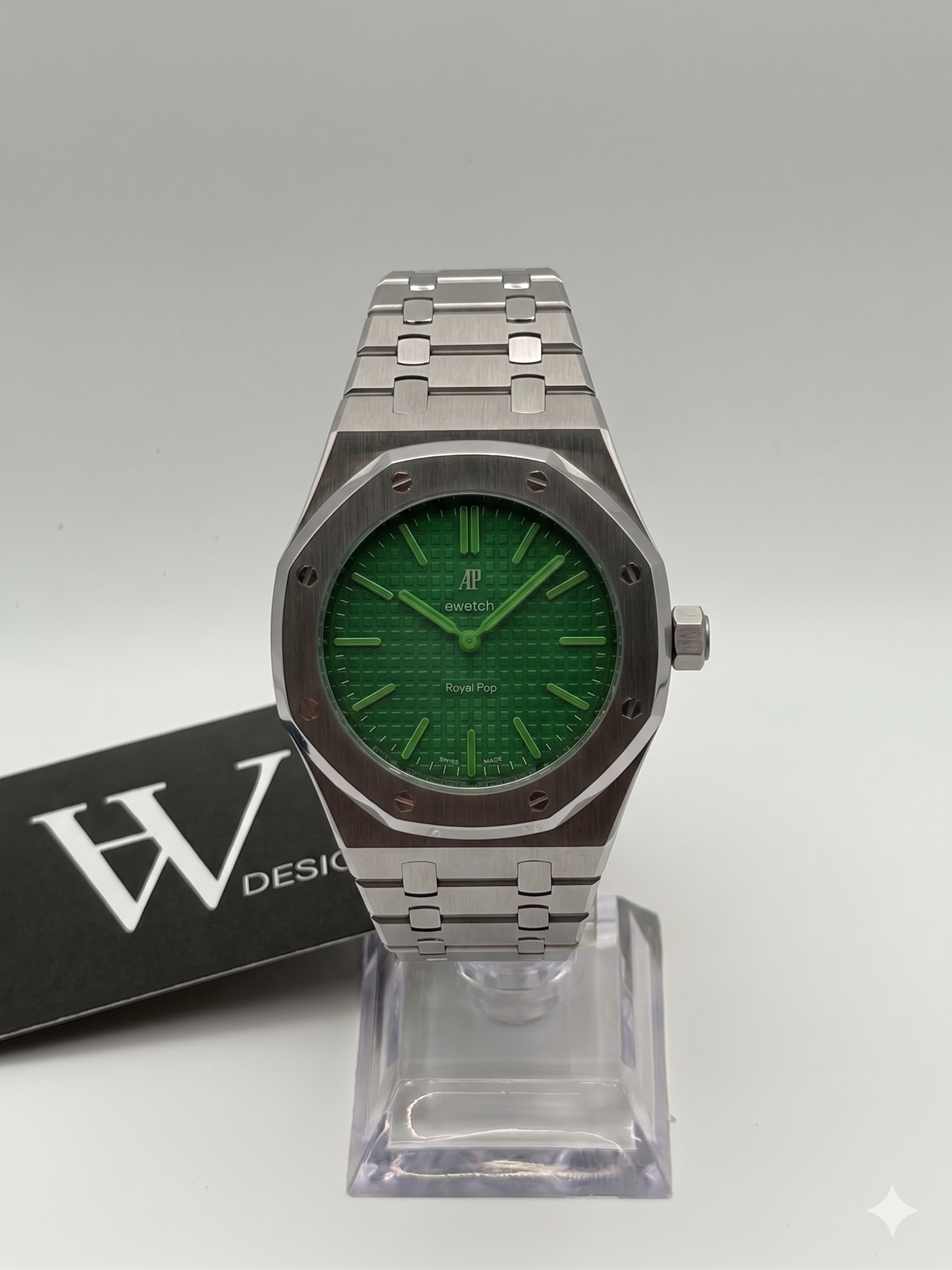 AP x Swatch Royal Pop Green Eight mod by HW Design