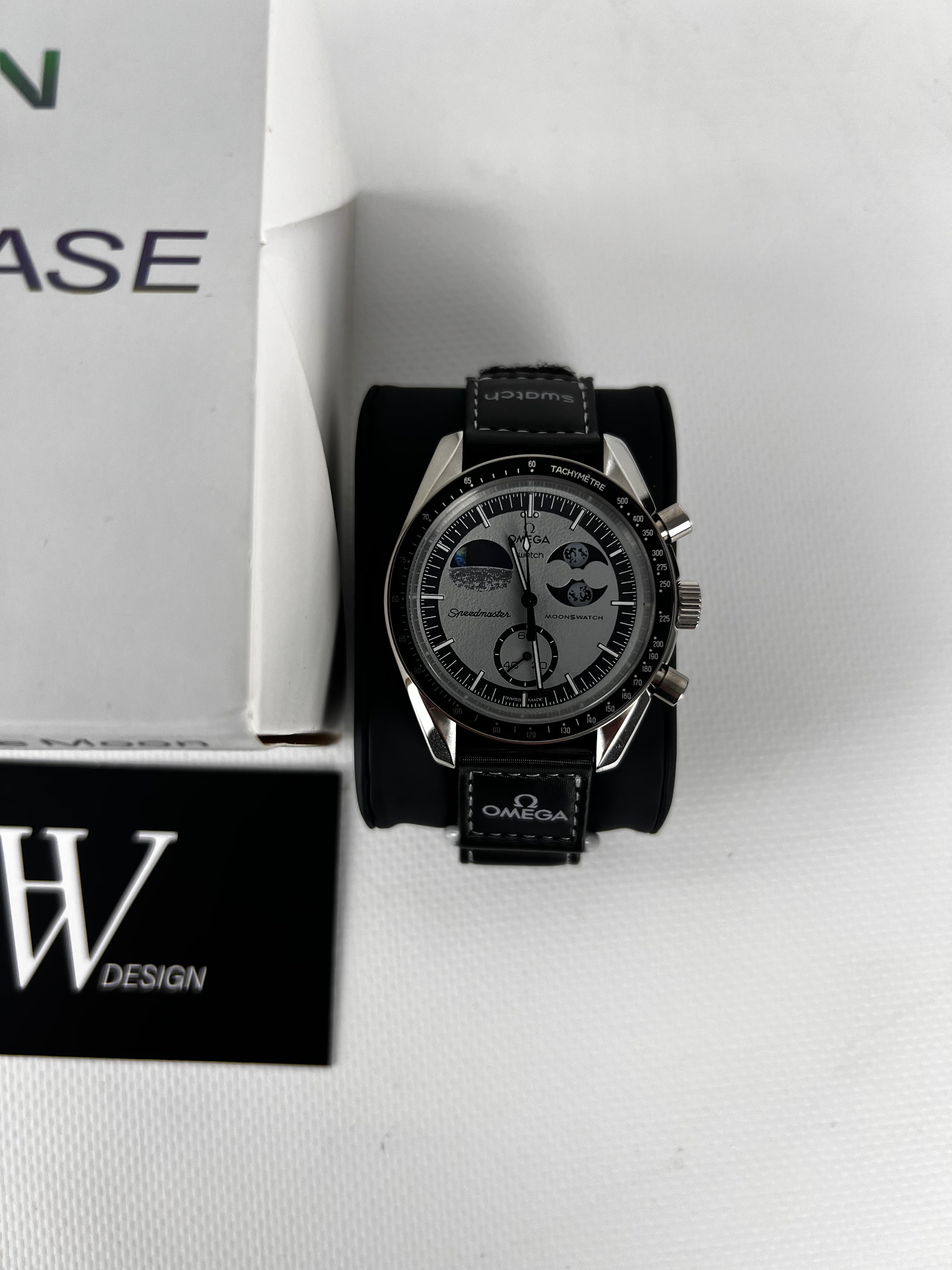 Omega x Swatch Mission to The EarthPhase Steel mod by HW Design