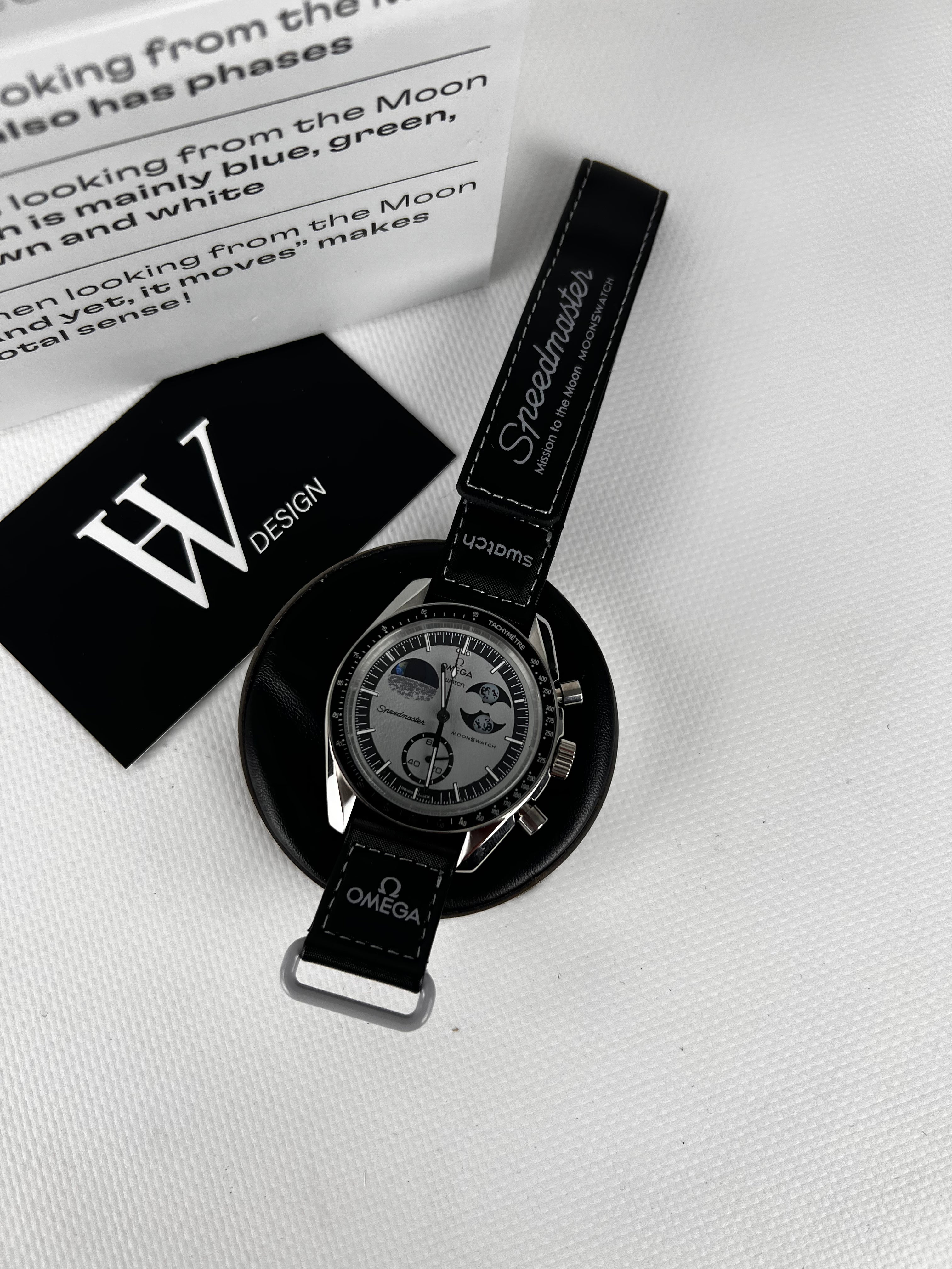 Omega x Swatch Mission to The EarthPhase Steel mod by HW Design