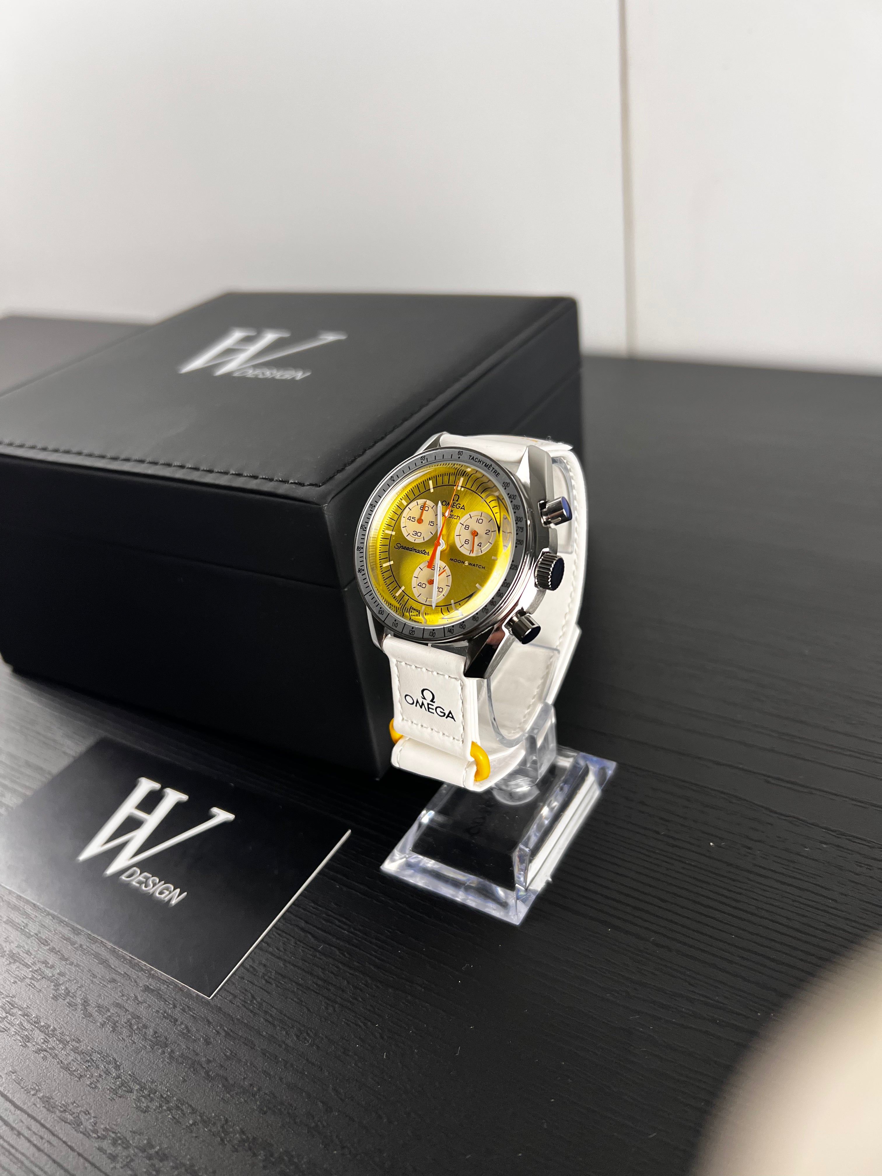 Omega x Swatch Mission to Sun Steel mod by HW Design