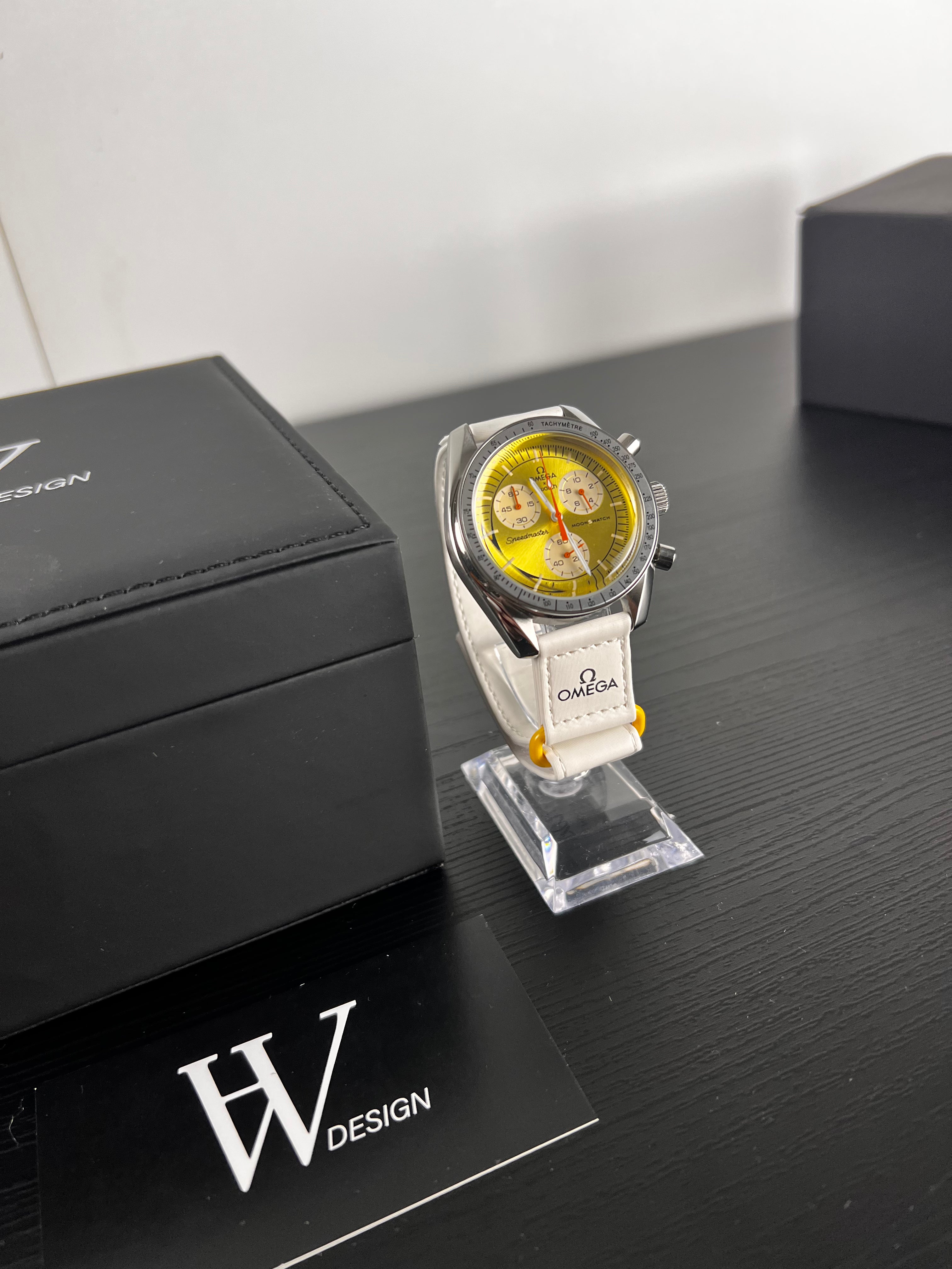 Omega x Swatch Mission to Sun Steel mod by HW Design