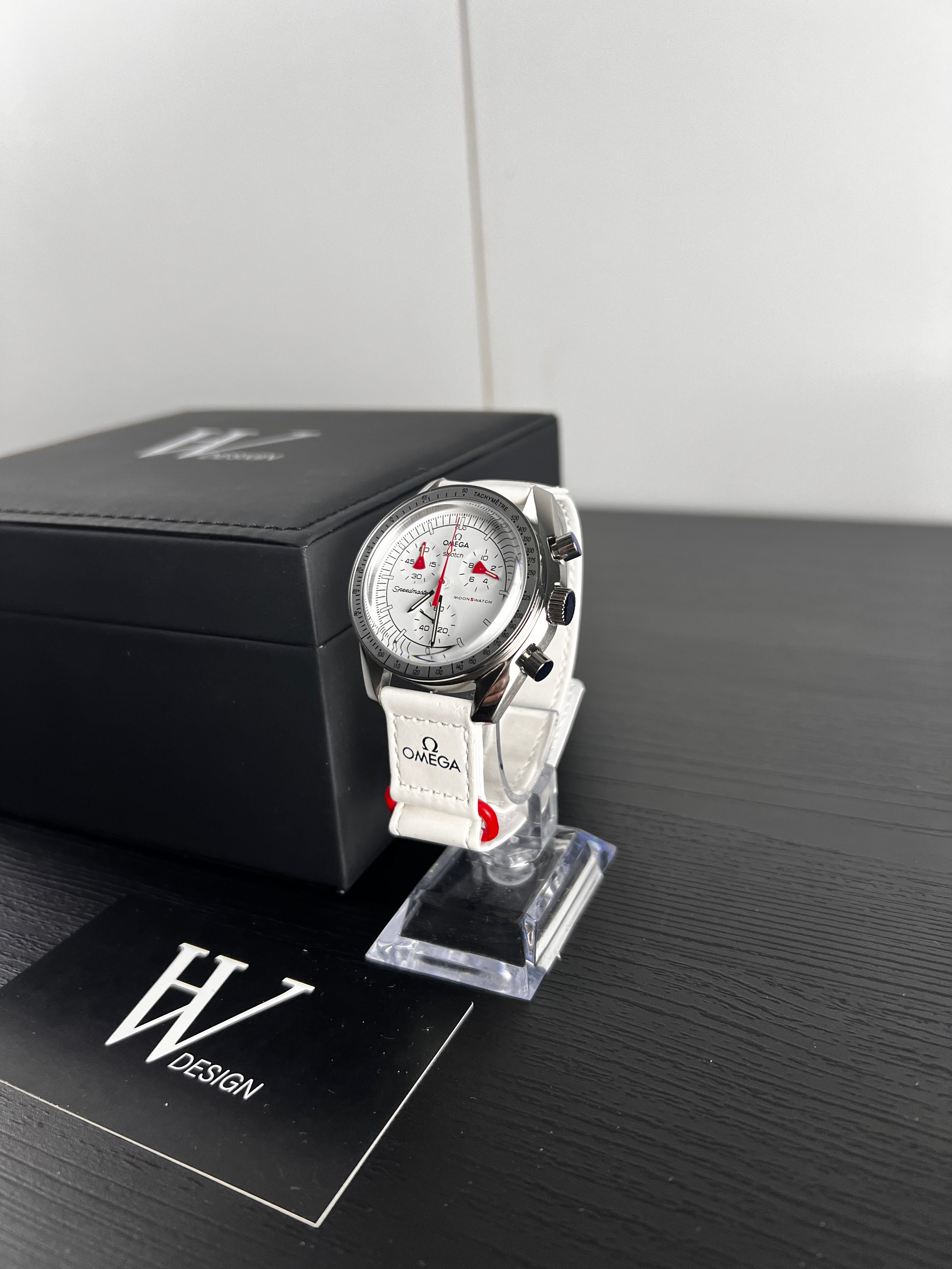 Omega x Swatch Mission to Mars Steel mod by HW Design