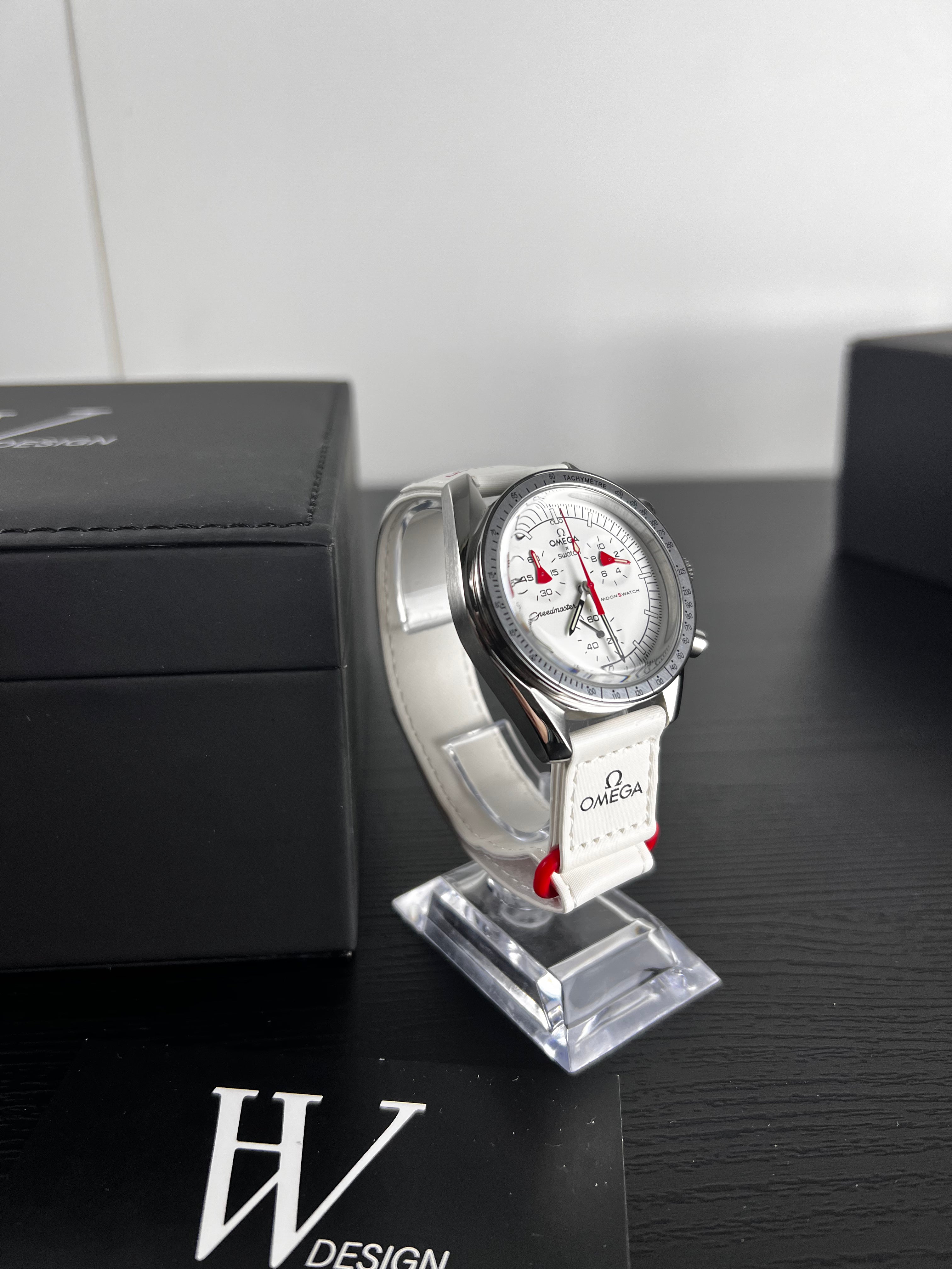 Omega x Swatch Mission to Mars Steel mod by HW Design