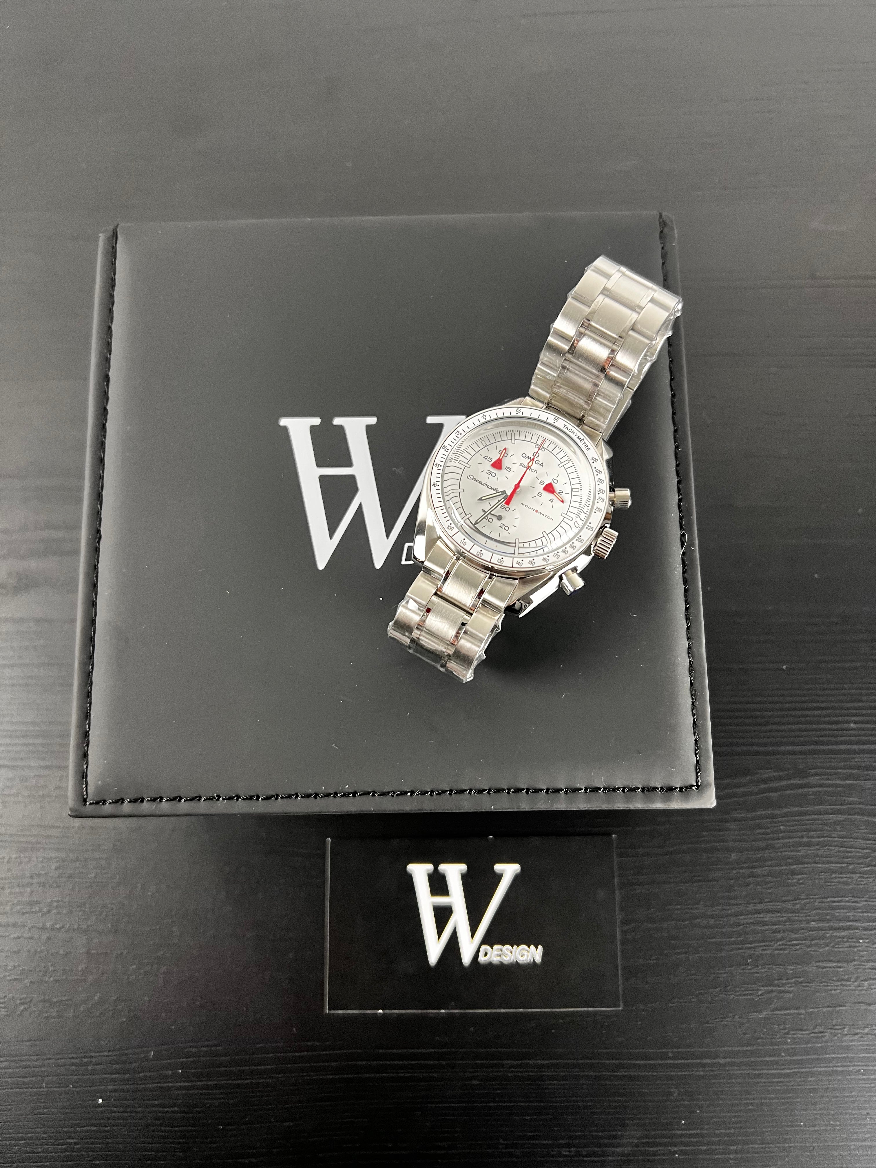 Omega x Swatch Mission to Mars Steel mod by HW Design