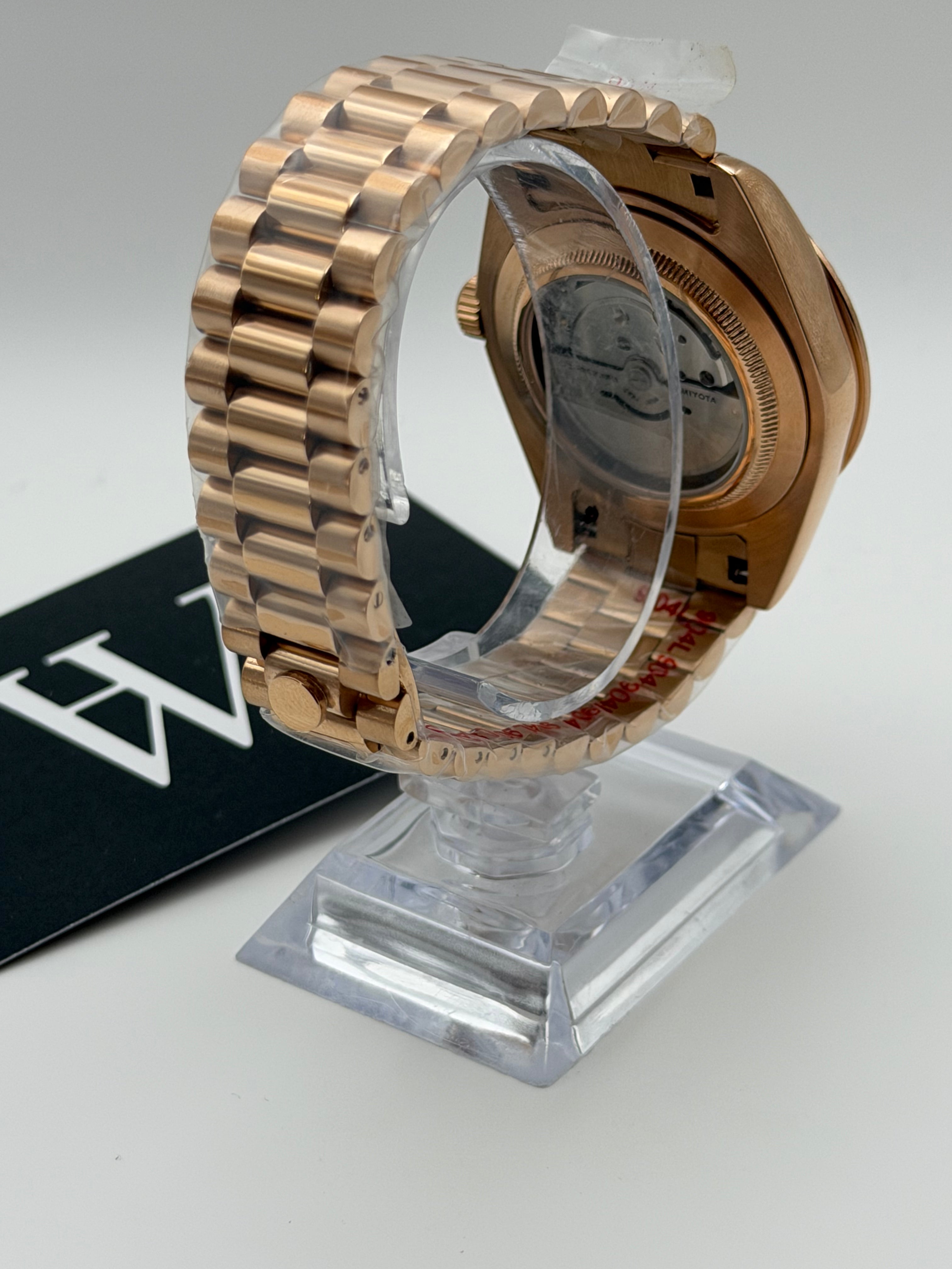 Dateko Daydate Arabic Rose White | HW Design