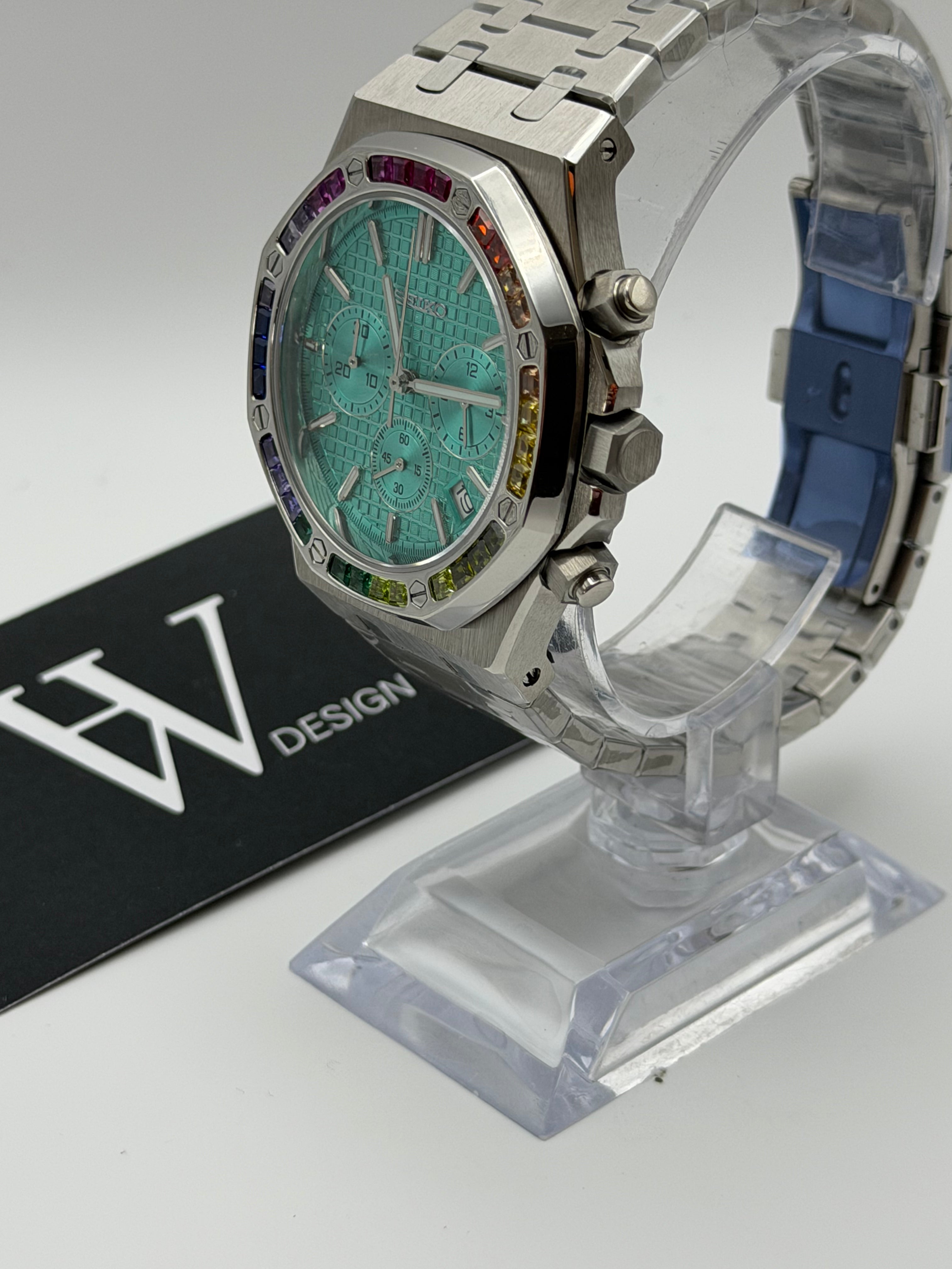 Royal Seikoak Chrono Tiffany Rainbow | HW Design