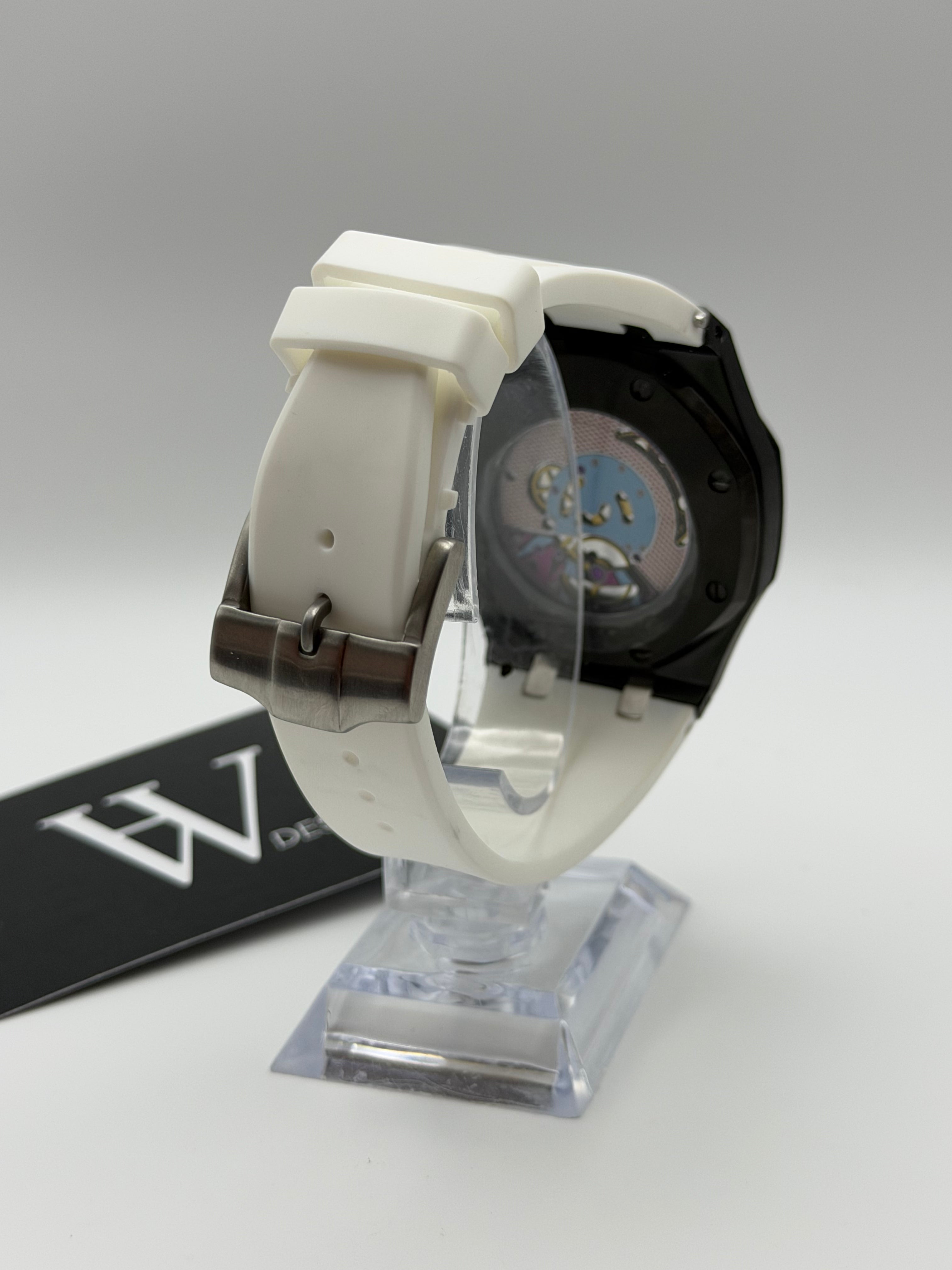 AP x Swatch Royal Pop Huit Blanc mod by HW Design