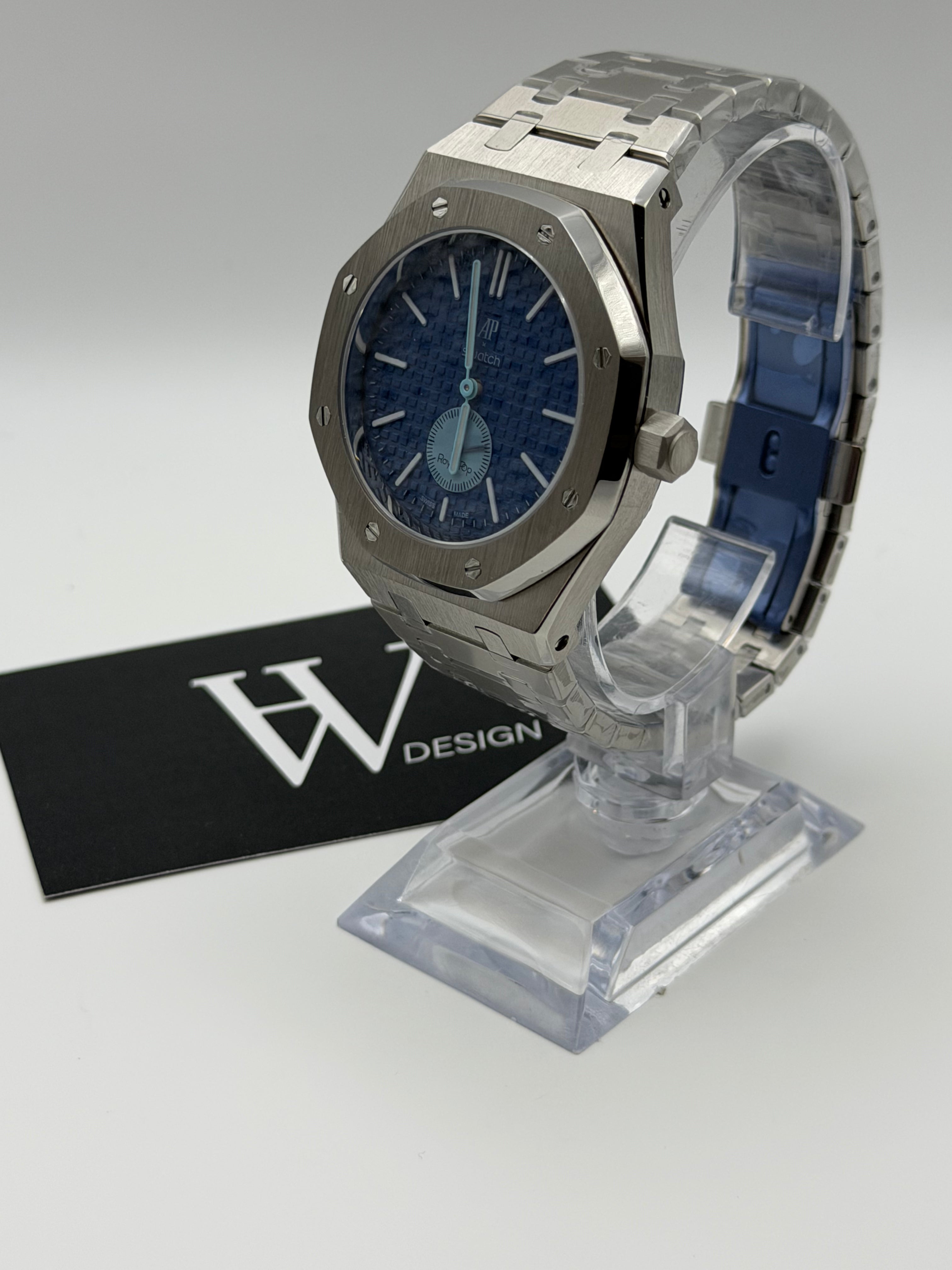 AP x Swatch Royal Pop Lan Ba mod by HW Design