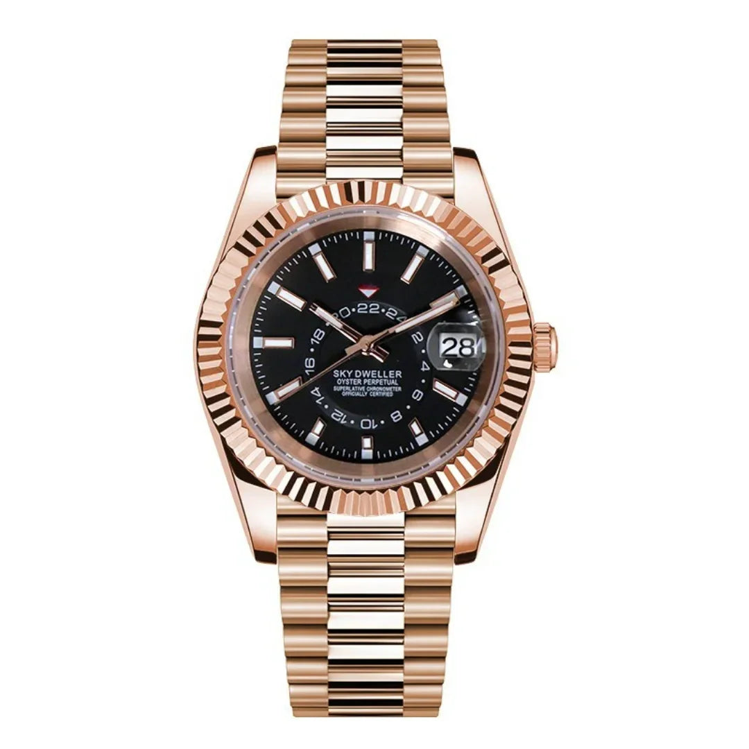 Dateko Sky Dweller Rose Black | HW Design