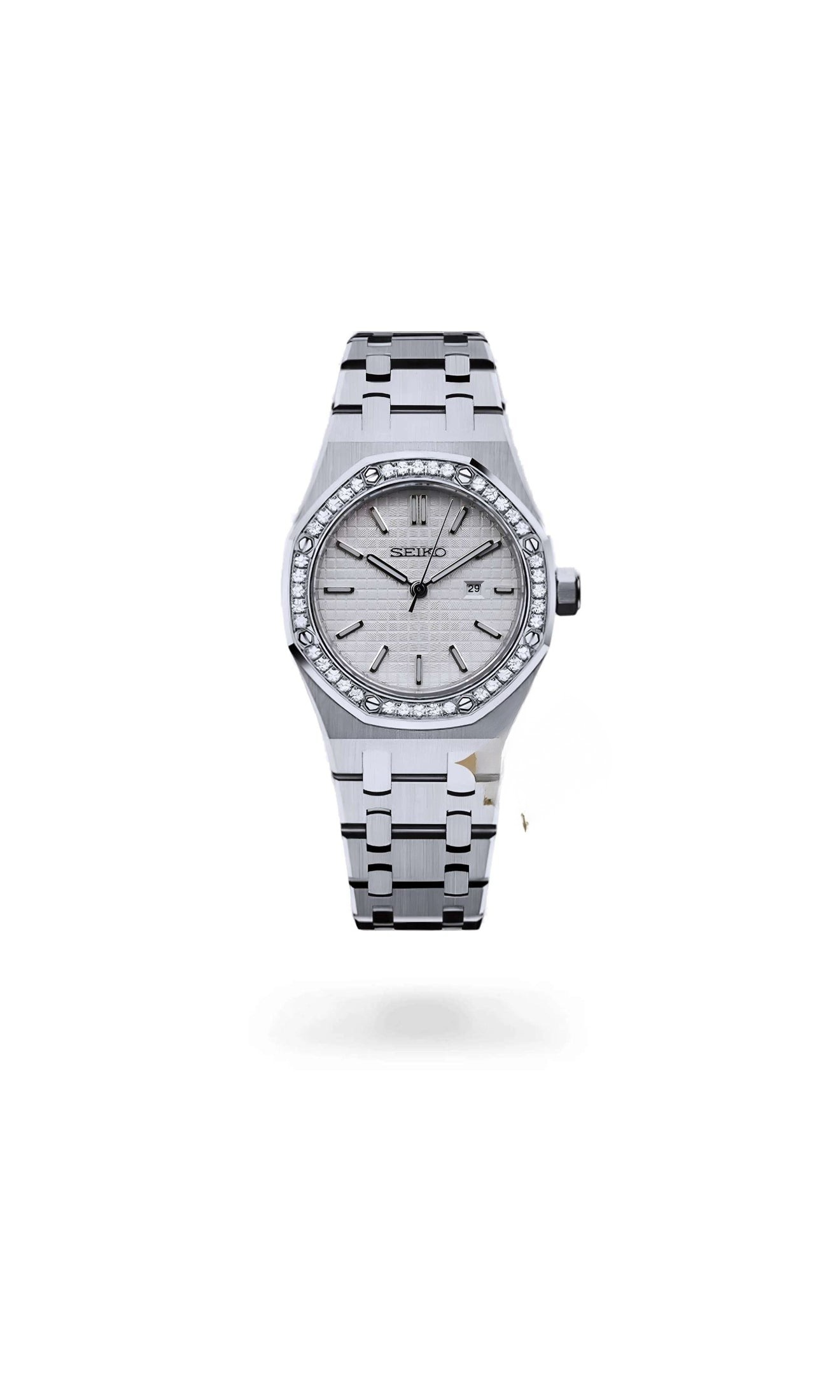 Lady Royal Seikoak Iced White