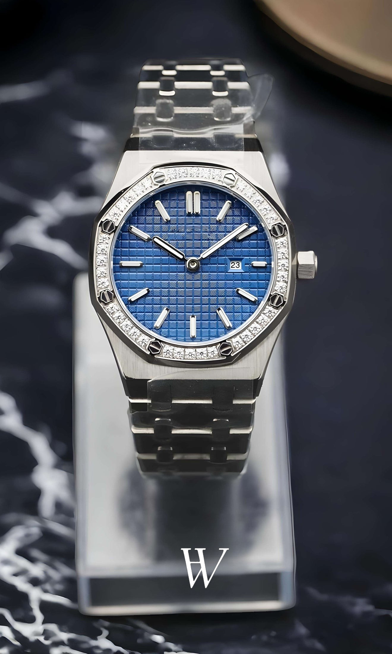 Lady Royal Seikoak Iced Blue