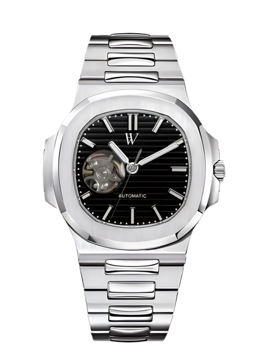 HW Design Nautilus Black Open Heart