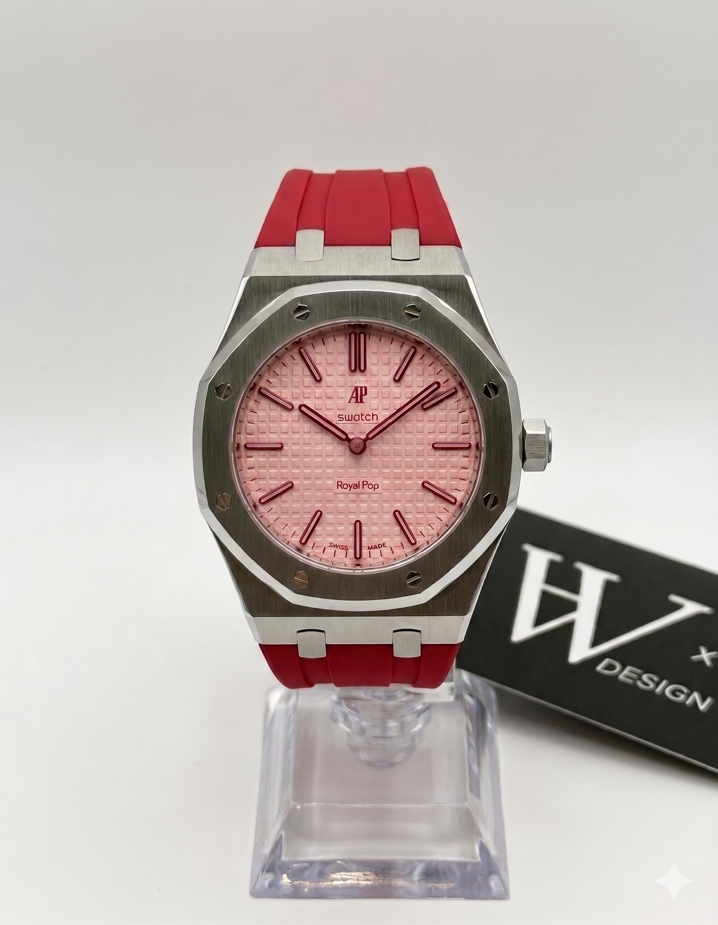 AP x Swatch Royal Pop Otto Rosso mod by HW Design