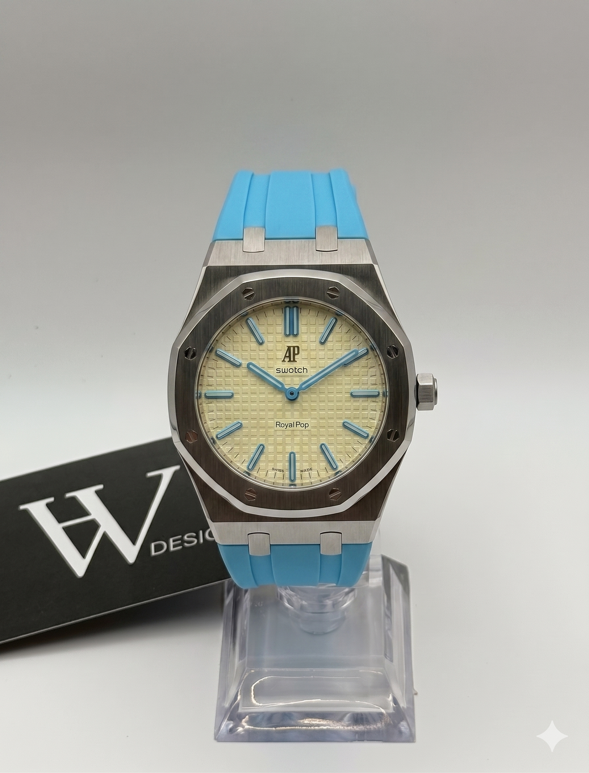 AP x Swatch Royal Pop Blaue Acht mod by HW Design