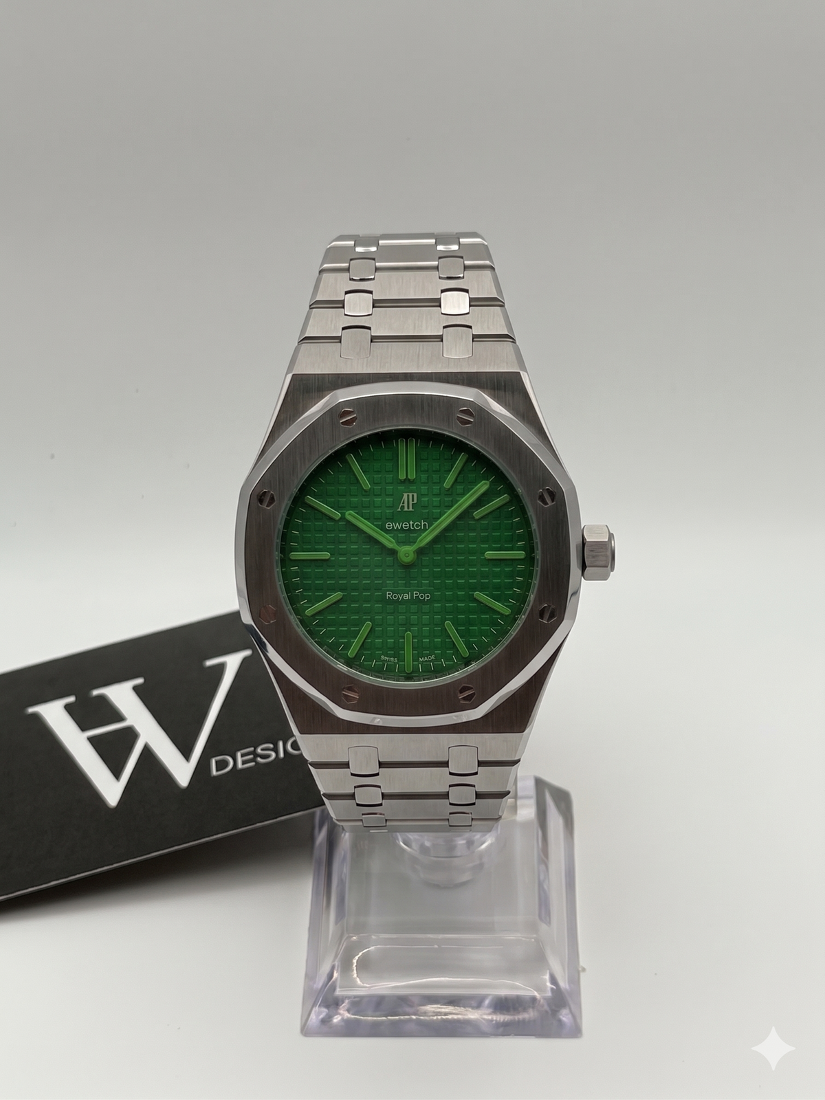 AP x Swatch Royal Pop Green Eight mod by HW Design