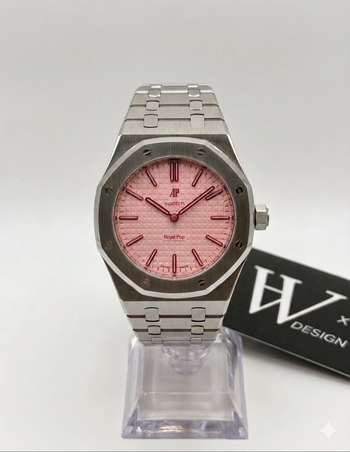 AP x Swatch Royal Pop Otto Rosso mod by HW Design