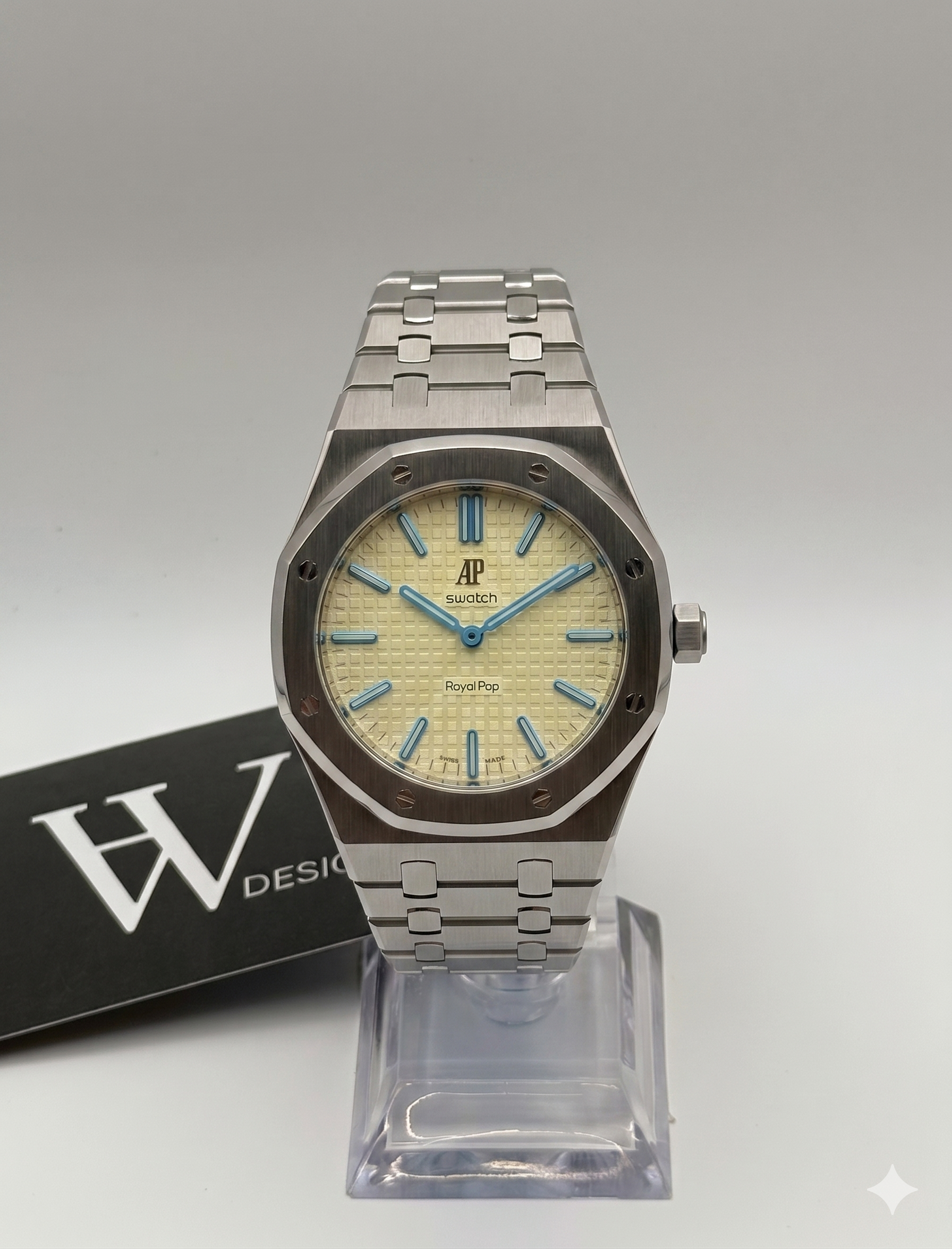 AP x Swatch Royal Pop Blaue Acht mod by HW Design