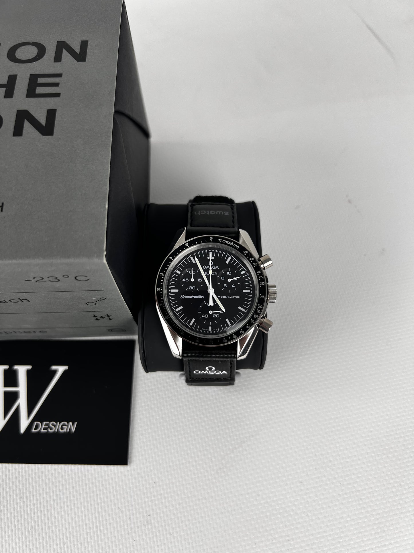 Omega x Swatch Mission to Moon Steel mod by HW Design