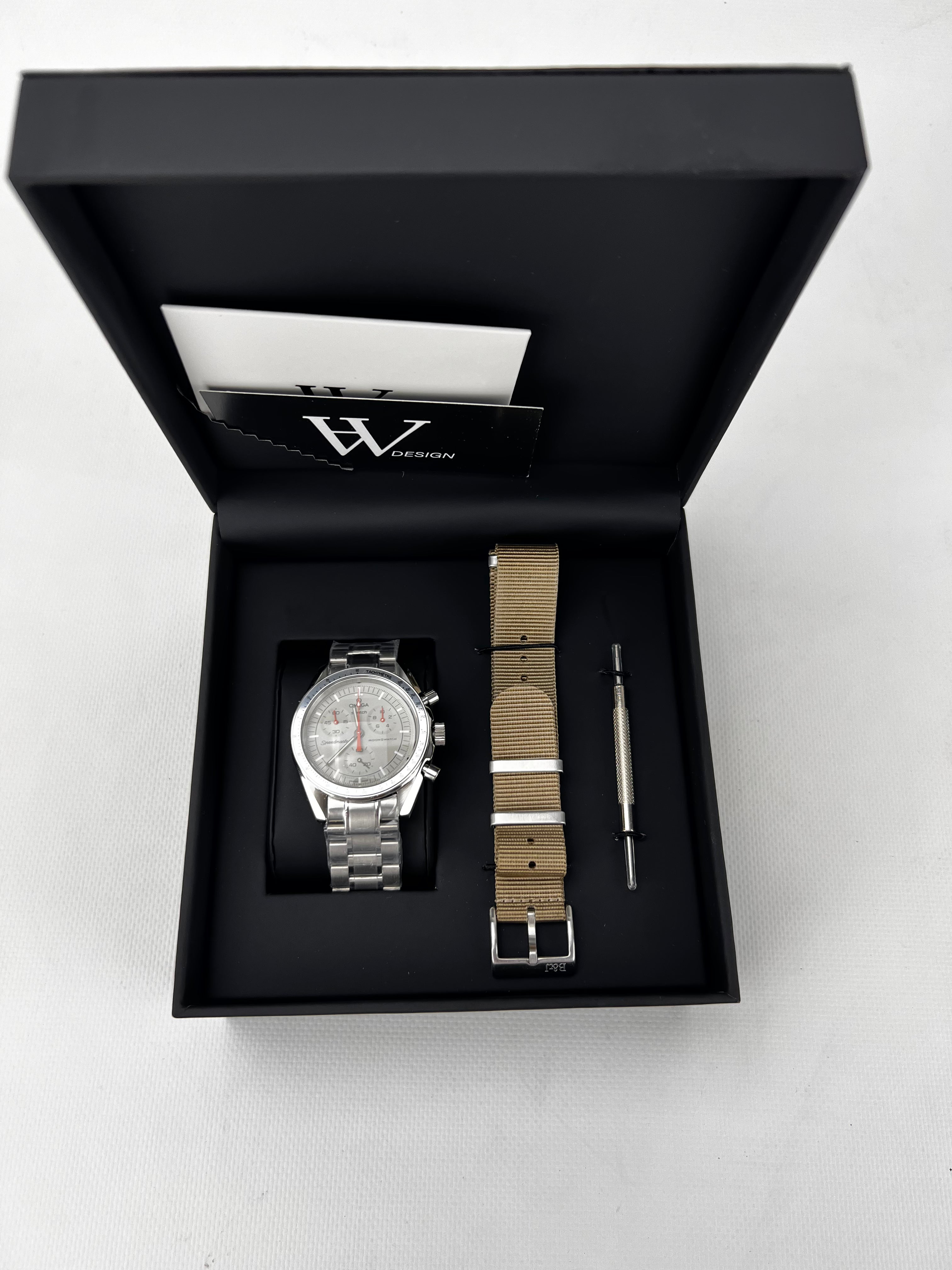Omega x Swatch Mission to Jupiter Steel mod by HW Design