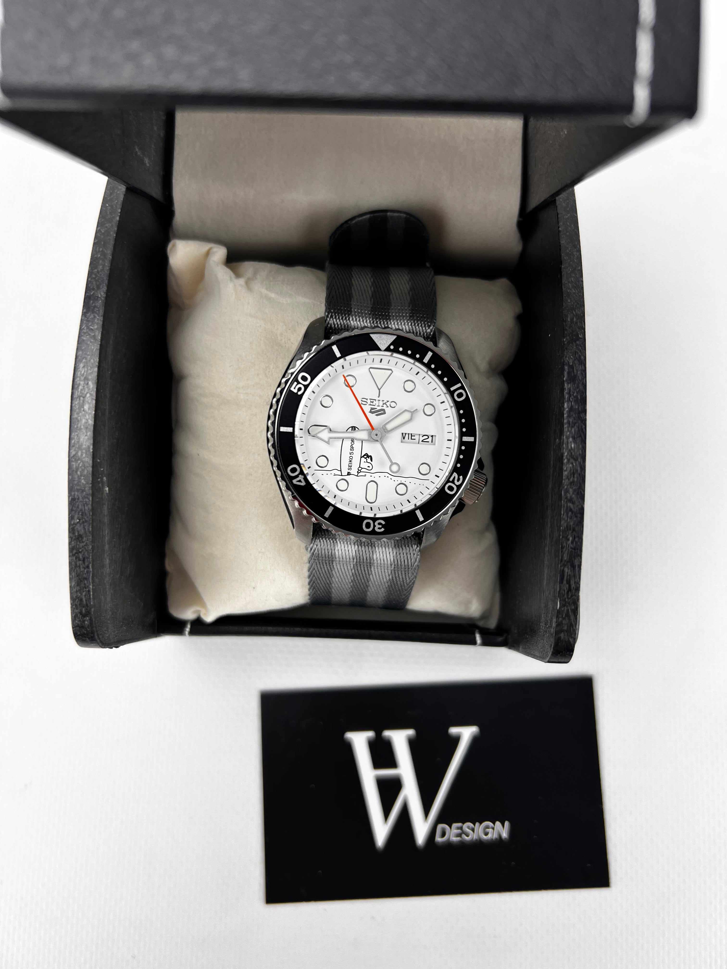 SKX 007 White Snoopy | HW Design