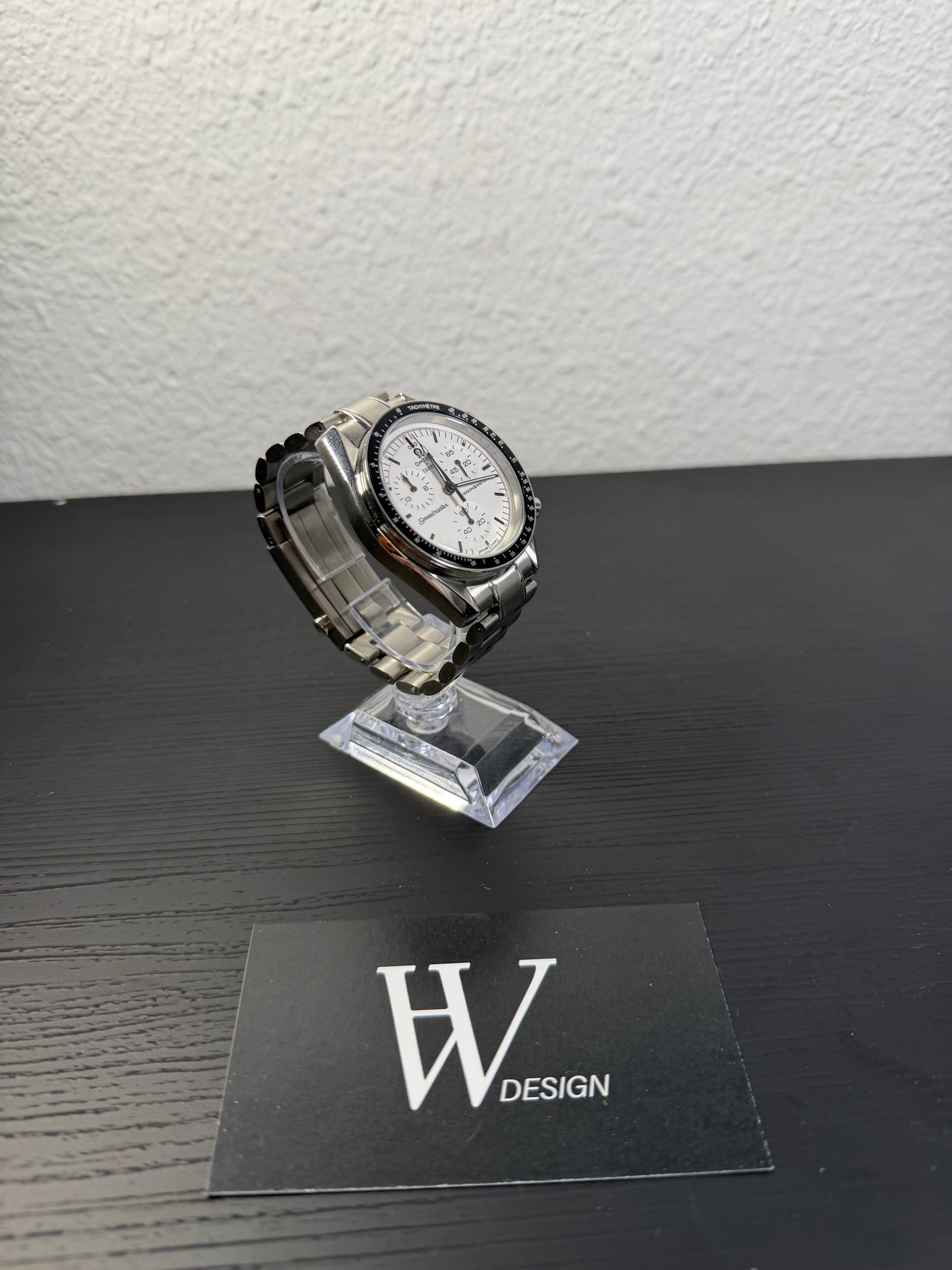 Omega x Swatch Mission to Earth 1965 Steel mod by HW Design