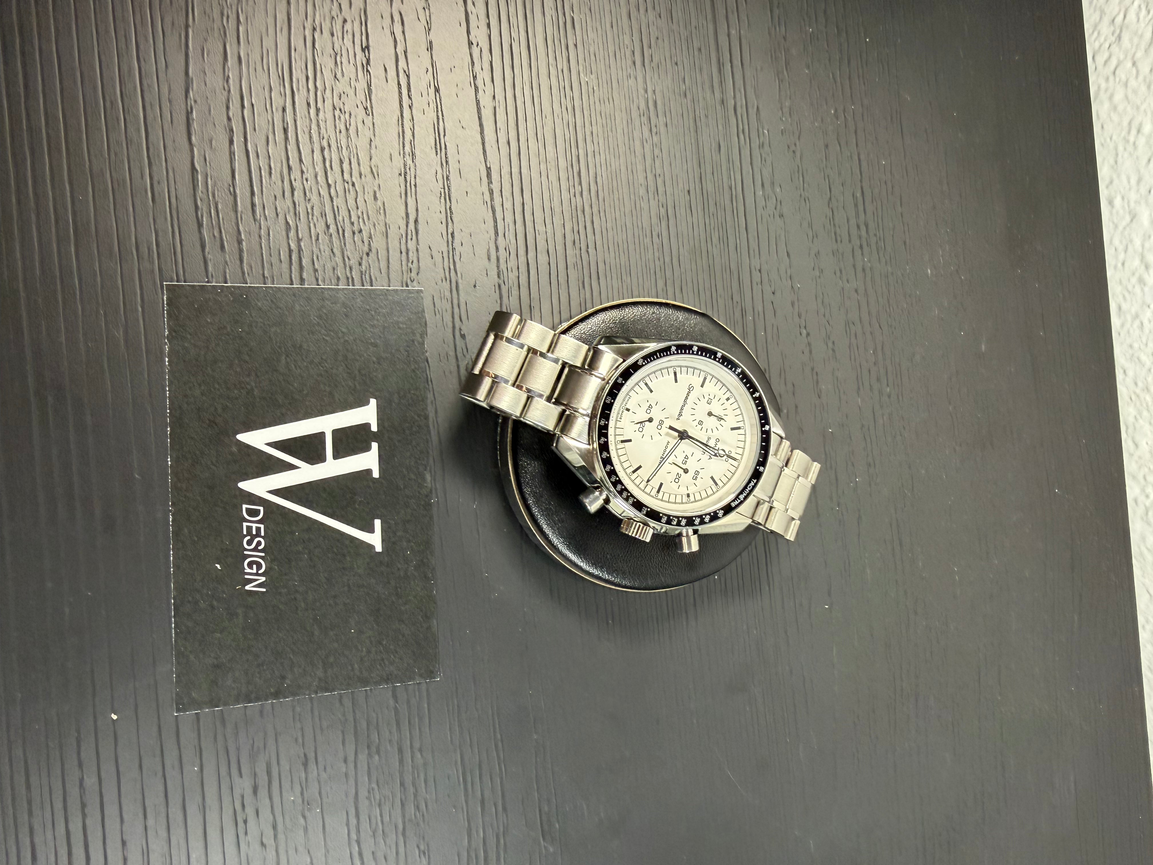 Omega x Swatch Mission to Earth 1965 Steel mod by HW Design