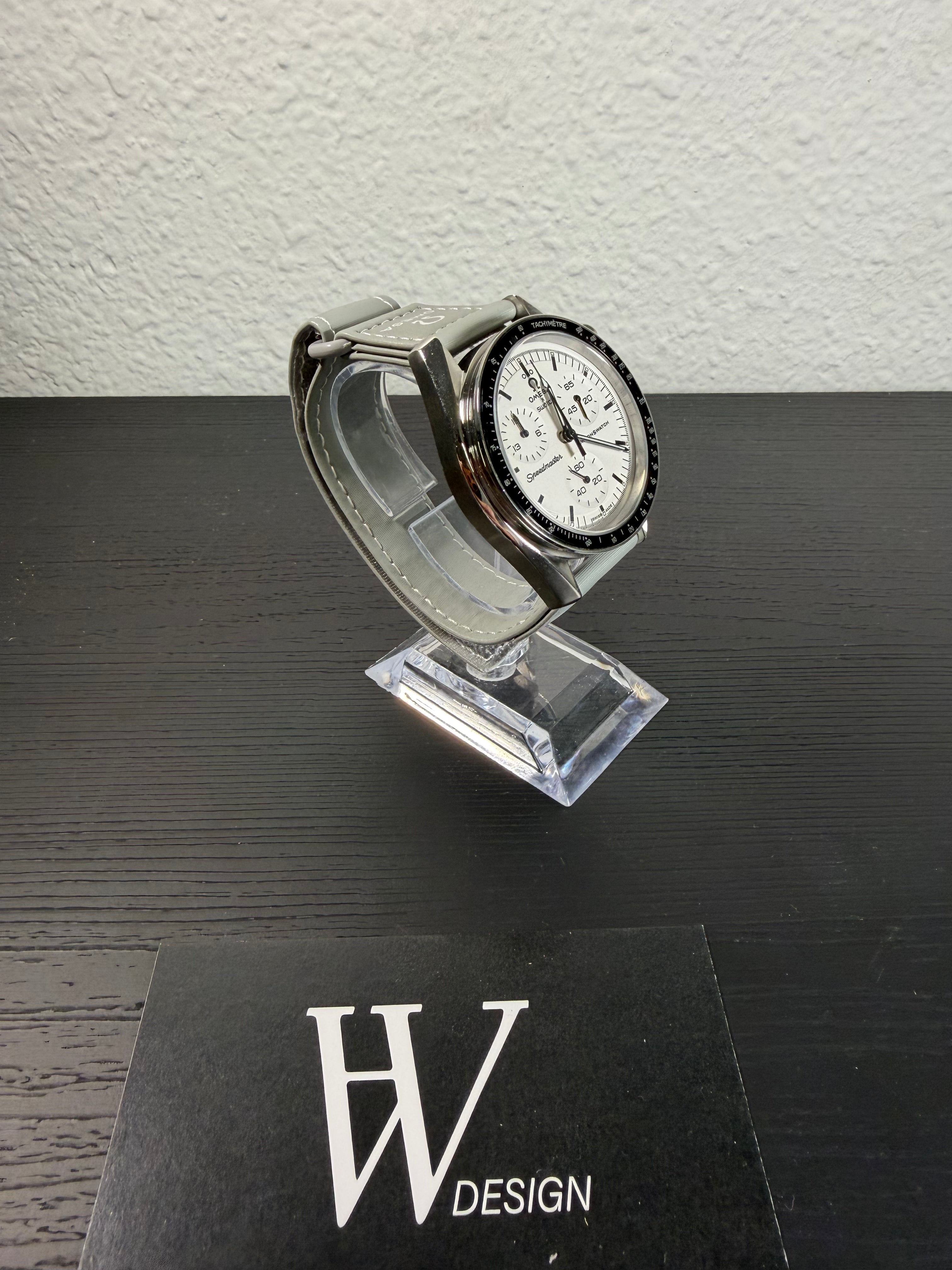 Omega x Swatch Mission to Earth 1965 Steel mod by HW Design