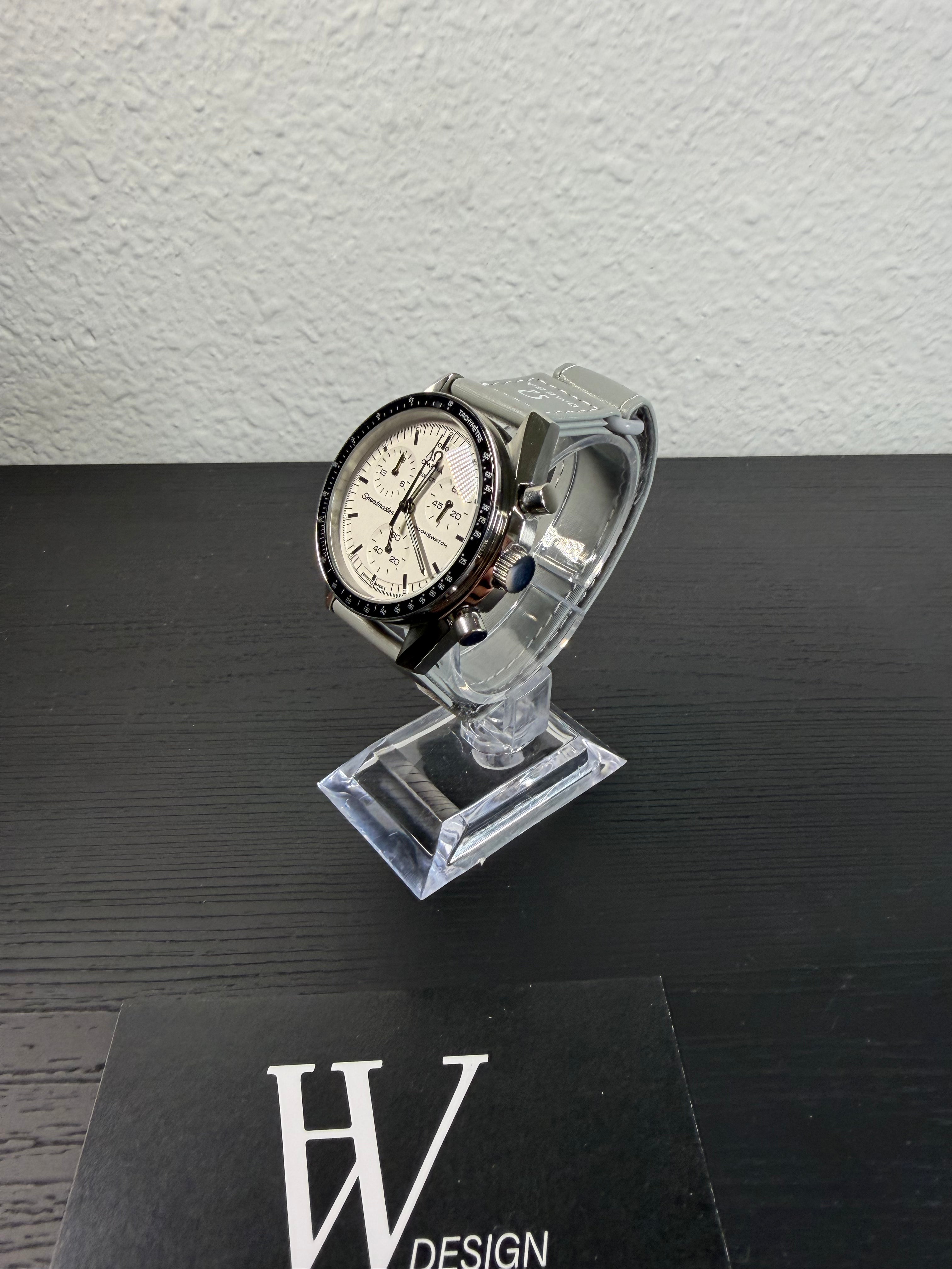 Omega x Swatch Mission to Earth 1965 Steel mod by HW Design