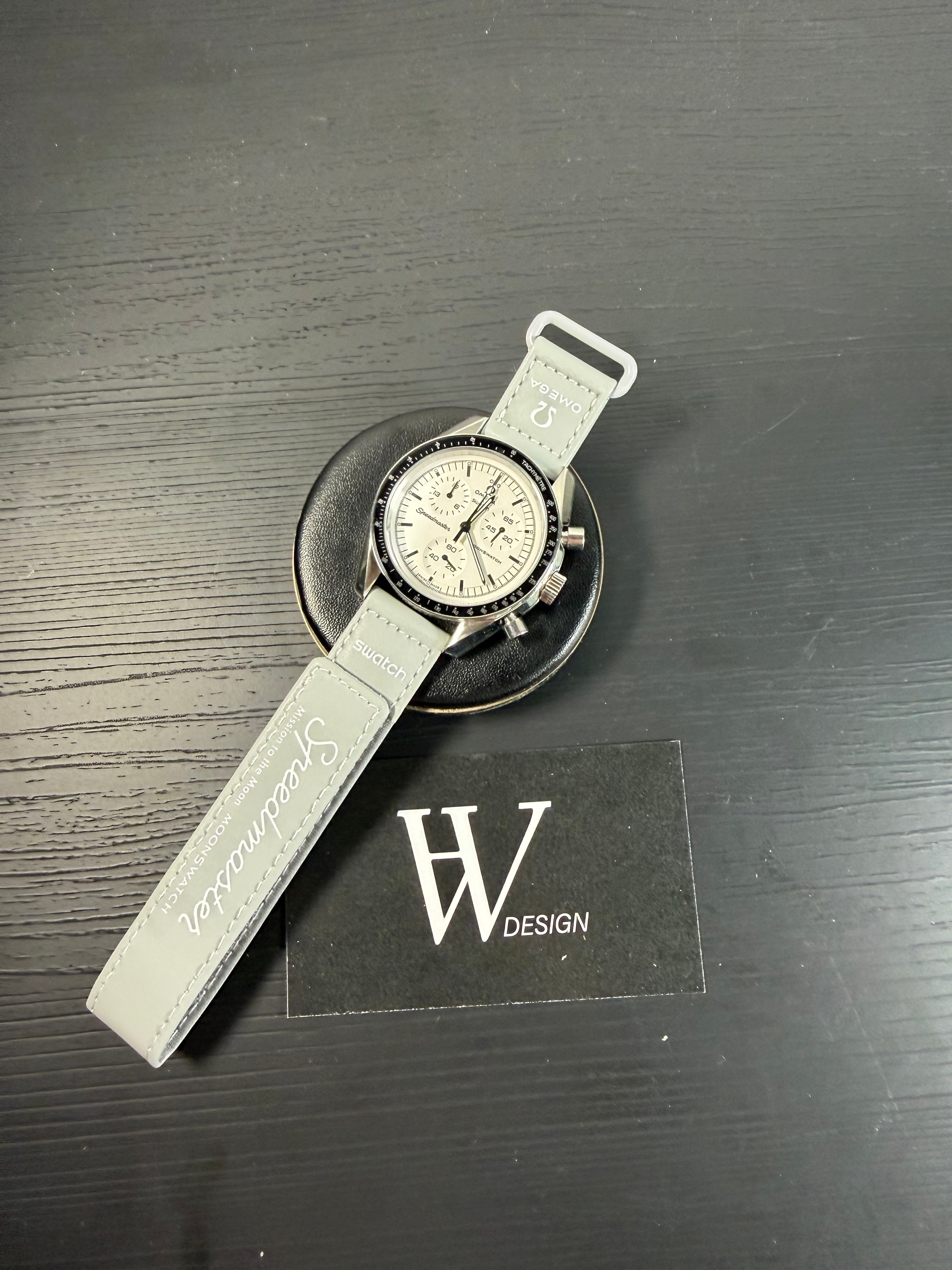 Omega x Swatch Mission to Earth 1965 Steel mod by HW Design