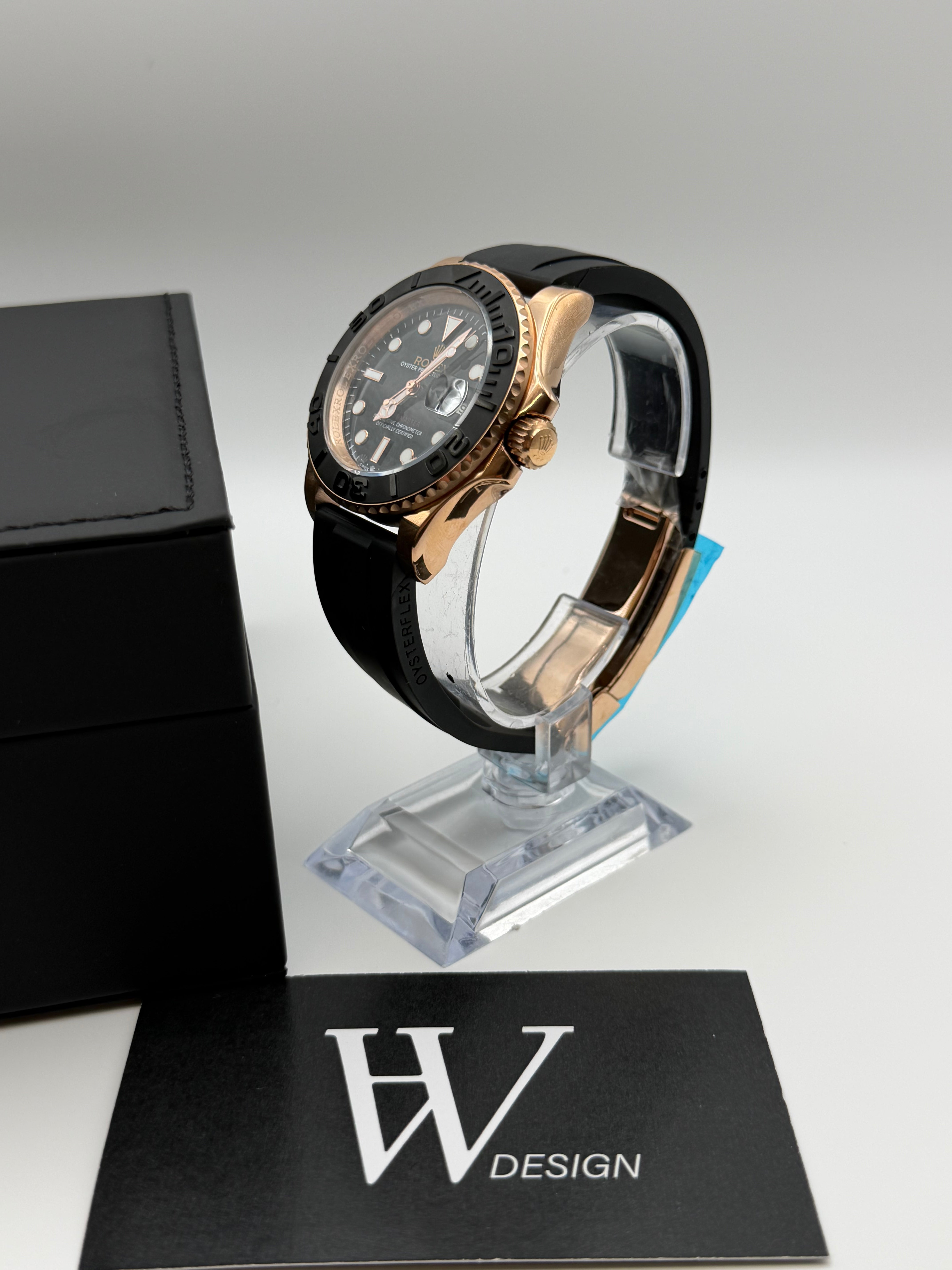 Seikmariner Yatch Master Black - Rose Gold | HW Design