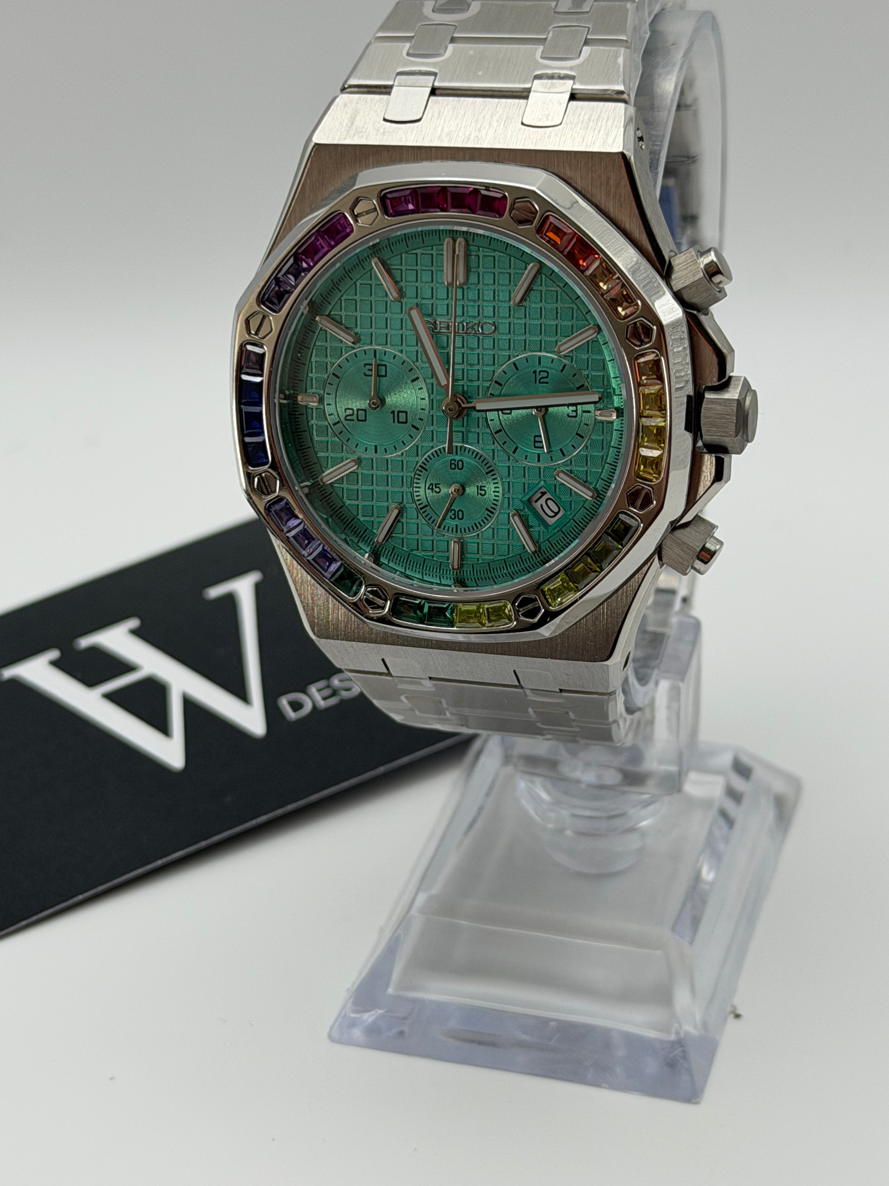 Royal Seikoak Chrono Tiffany Rainbow | HW Design