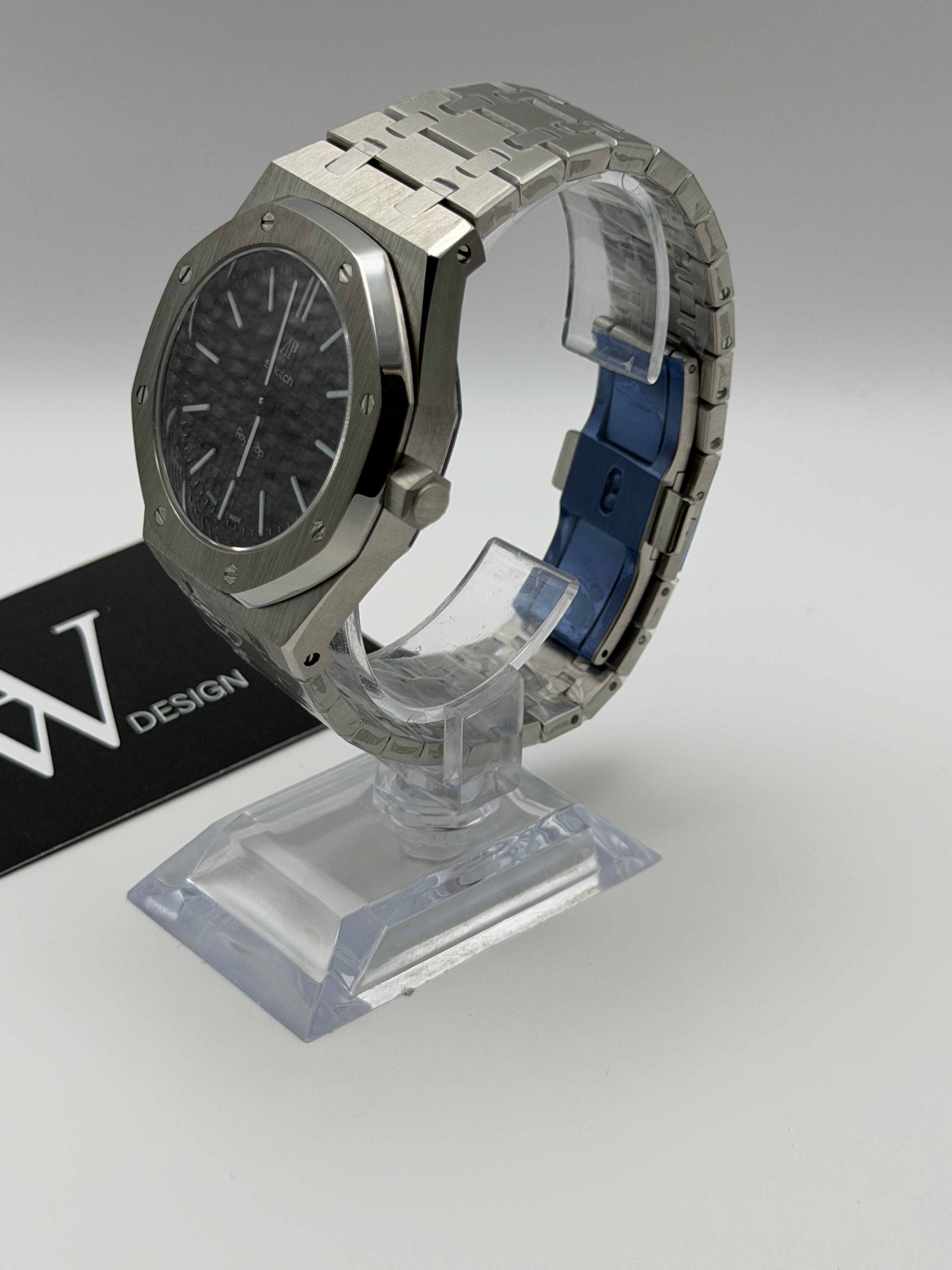 AP x Swatch Royal Pop Ocho Negro mod by HW Design