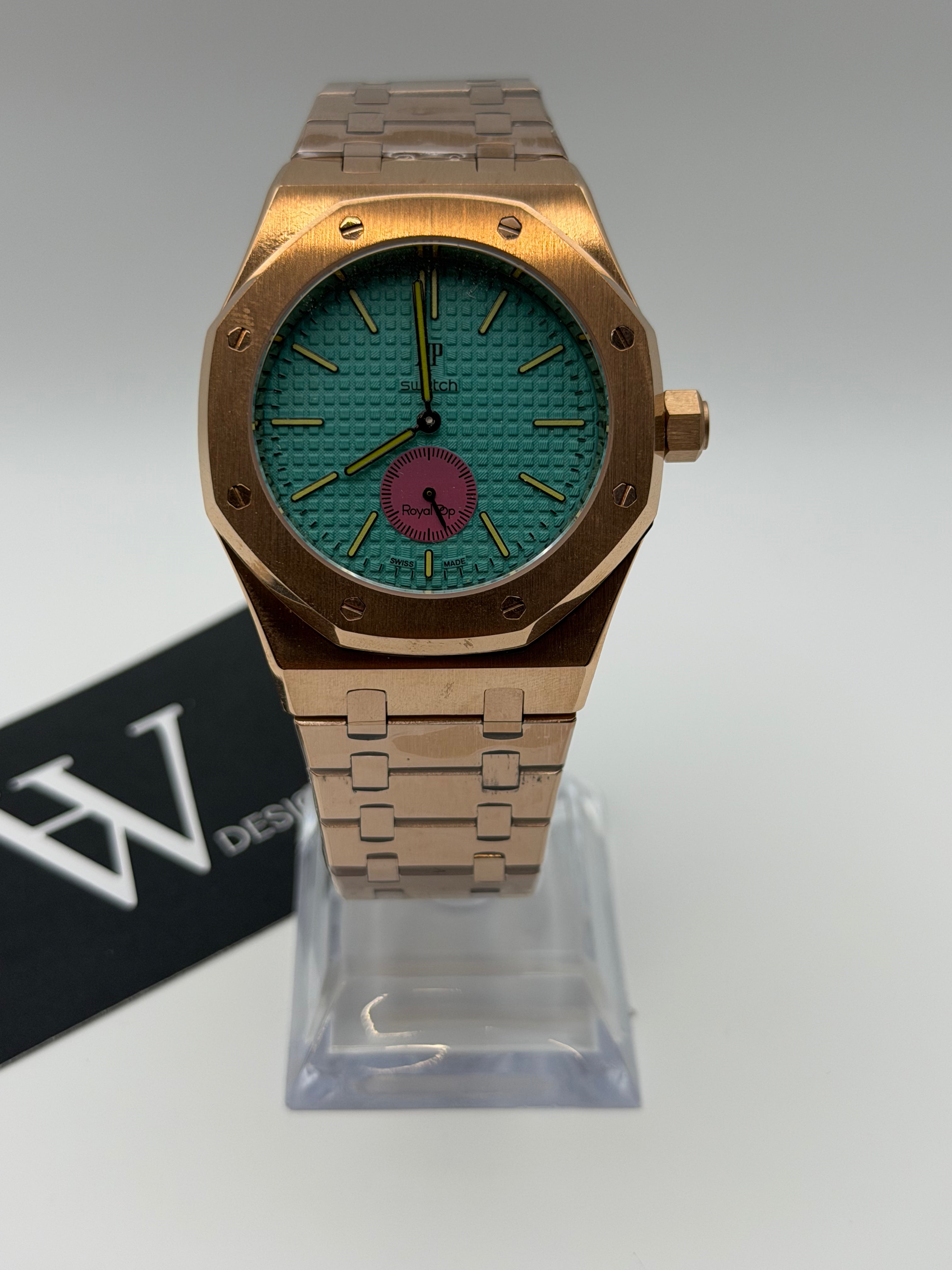 AP x Swatch Royal Pop Otg Roz mod by HW Design