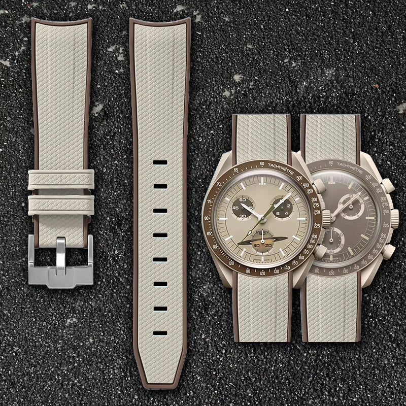 Correa de goma Omega x Swatch moonswatch