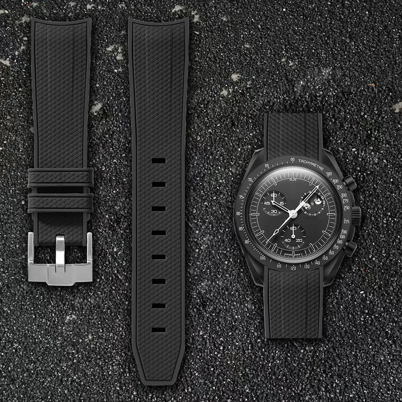 Correa de goma Omega x Swatch moonswatch