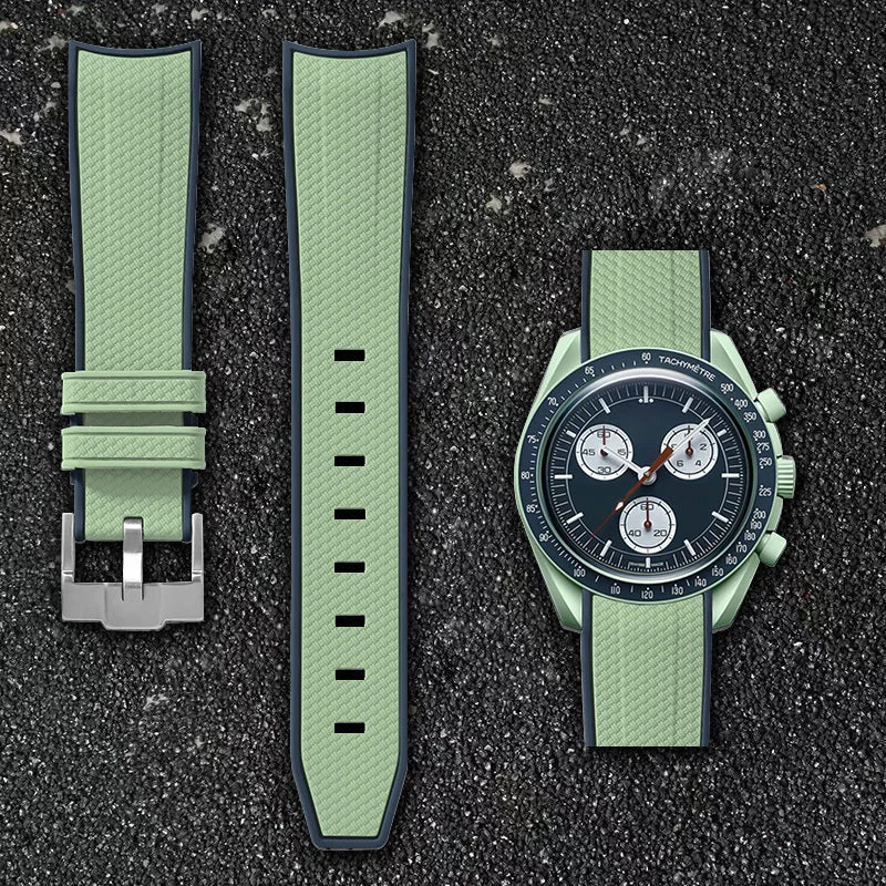 Correa de goma Omega x Swatch moonswatch