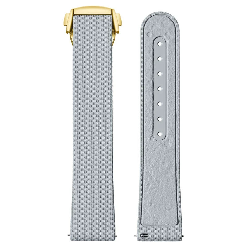 Correa de Goma efecto suelo lunar para Omega x Swatch MoonSwatch