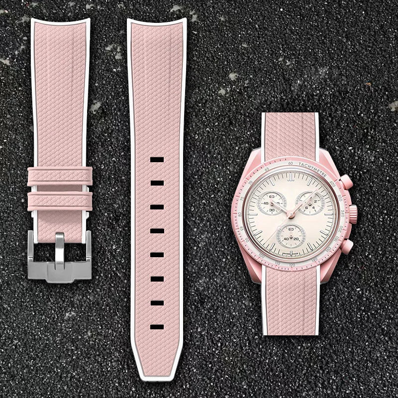 Correa de goma Omega x Swatch moonswatch