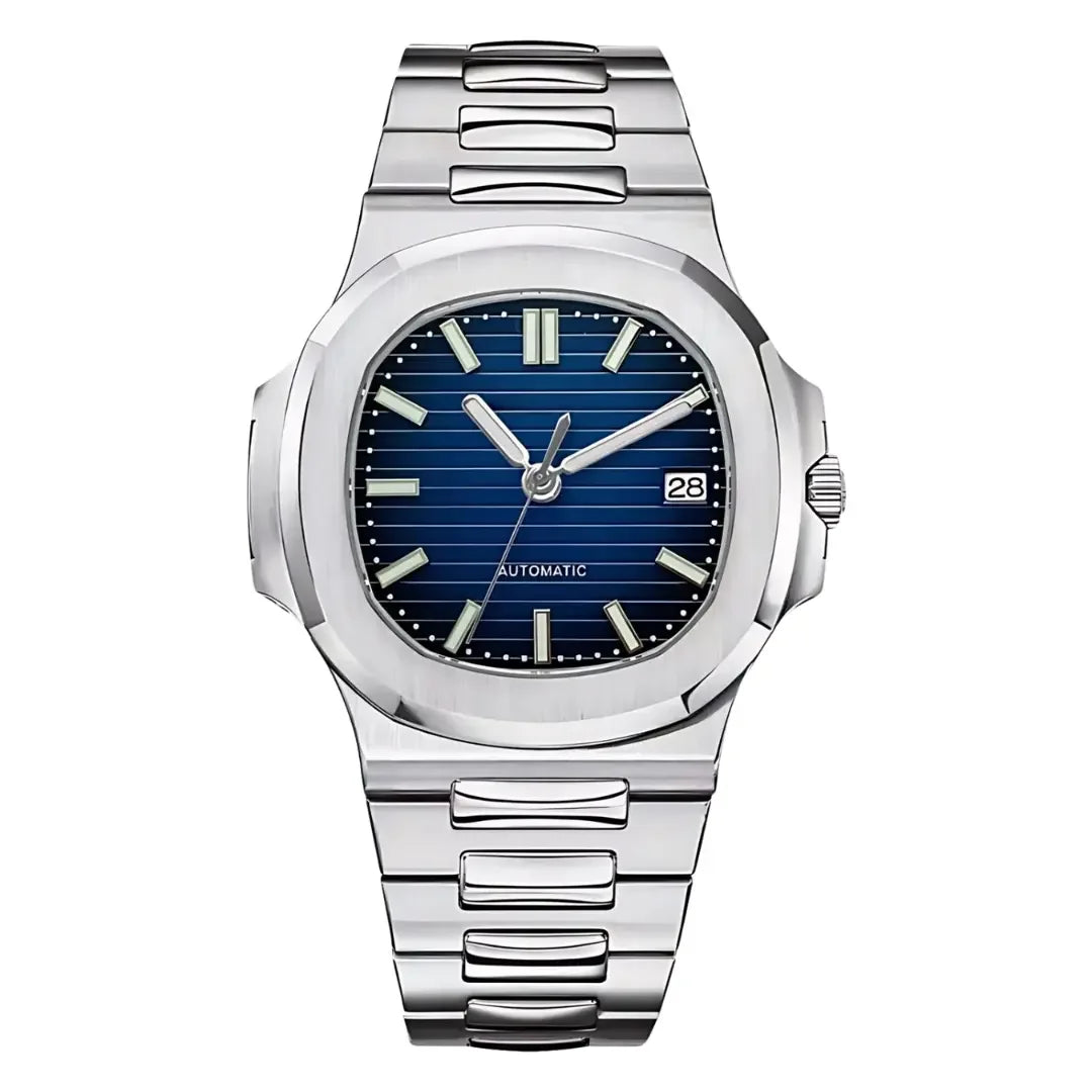 Nautiko Royal Blue de HW Design, reloj de 42 mm con esfera azul, caja de acero 316L y cristal de zafiro